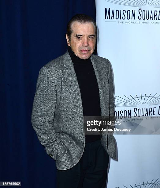 Chazz Palminteri attends Madison Square Garden transformation unveiling at Madison Square Garden on October 24, 2013 in New York City.