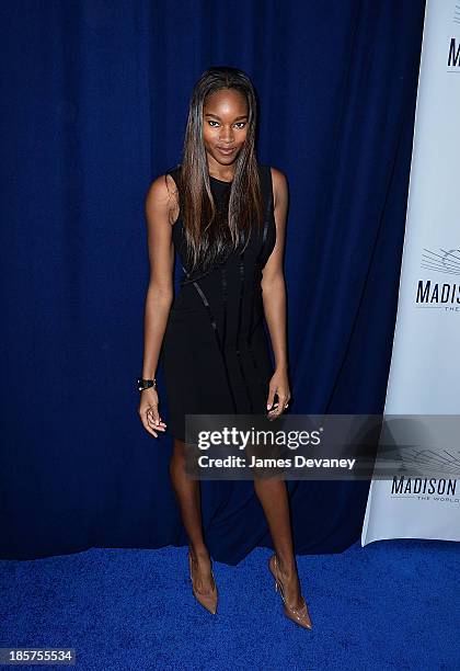 Damaris Lewis attends Madison Square Garden transformation unveiling at Madison Square Garden on October 24, 2013 in New York City.