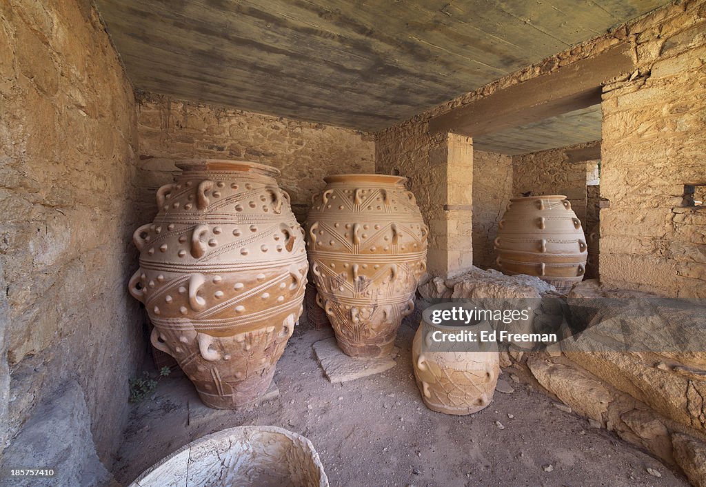 Storage Urns, Palace of Knossos, Crete, Greece