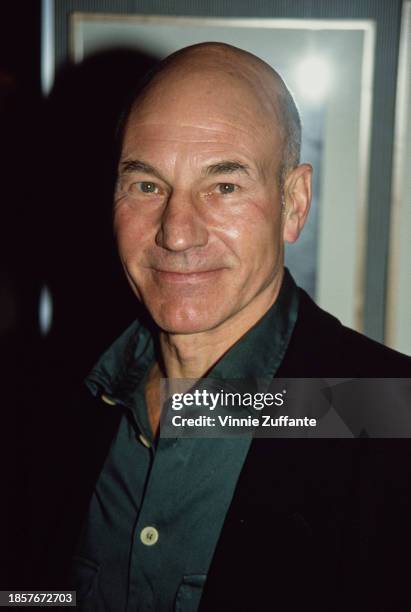 British actor Patrick Stewart attends the West Hollywood premiere of 'The Snapper' held at the DGA Theatre in West Hollywood, California, 29th...