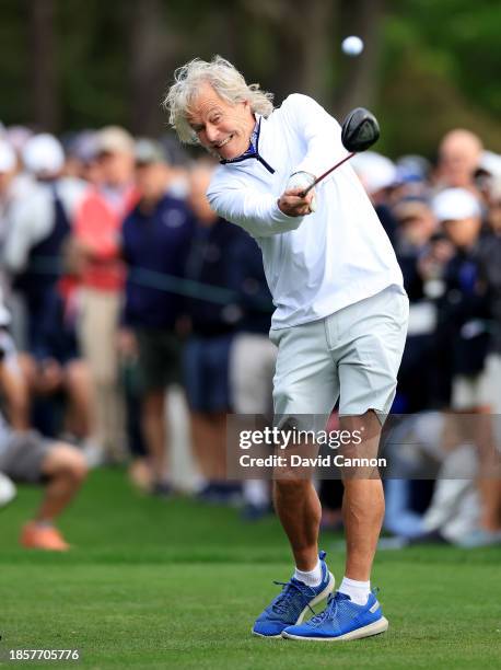 Alastair Johnston of Scotland the IMG executive Tournament Chairman of The PNC Championship and former chairman of Glasgow Rangers Football Club in...