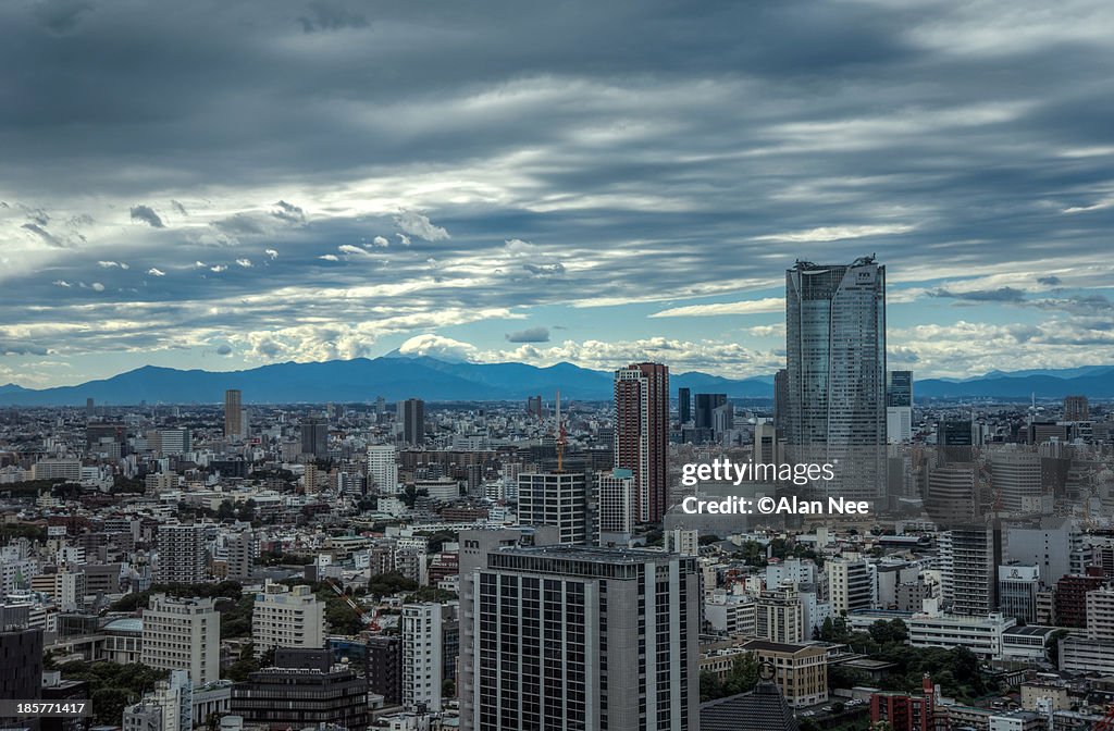 Tokyo skyline