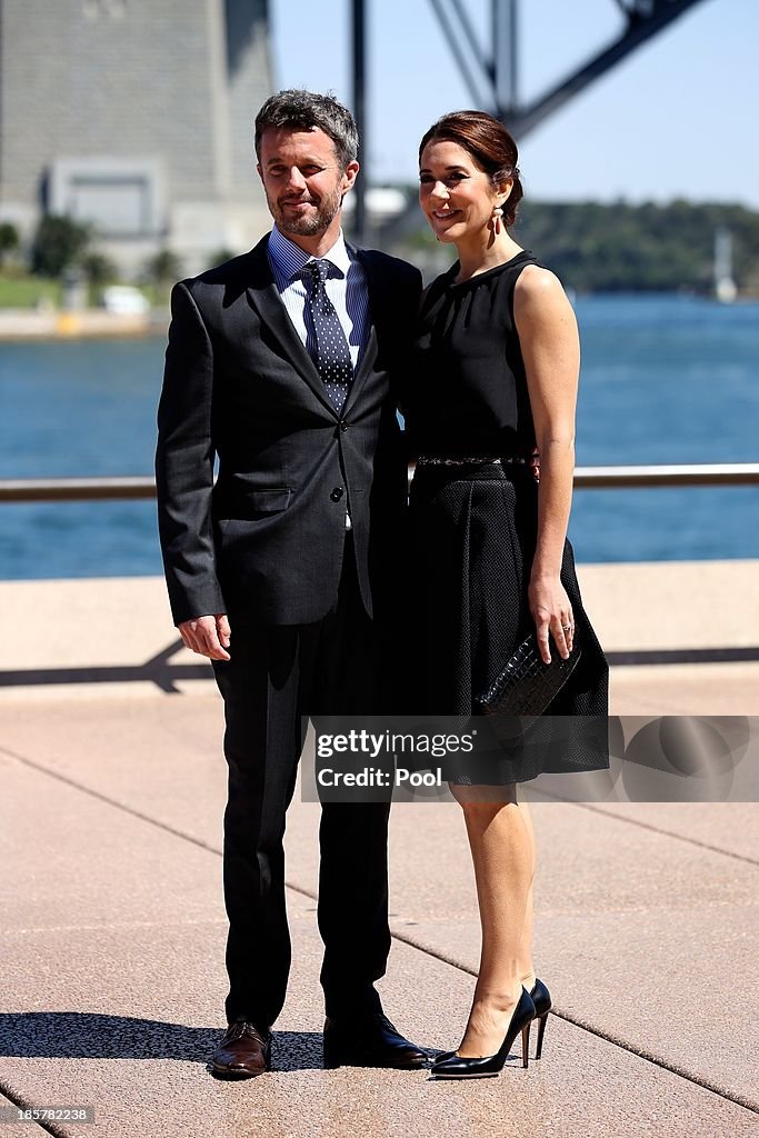 Prince Frederik And Princess Mary Of Denmark Visit Sydney - Day 2