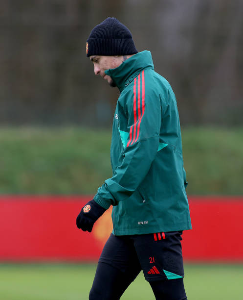 GBR: Manchester United Training Session