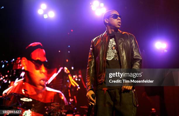 Rapper Jay-Z performs in support of his The Blueprint 3 release at the Save Mart Center at Fresno State University on November 7, 2009 in Fresno,...