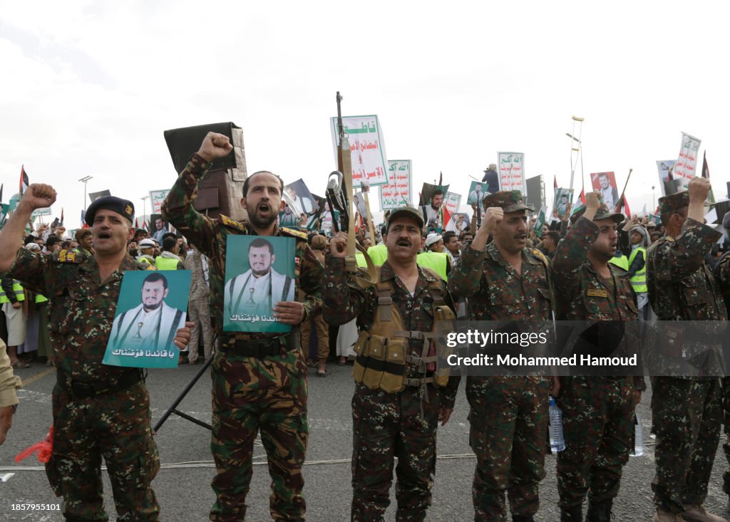 Pro-Palestinians Protest In Yemen