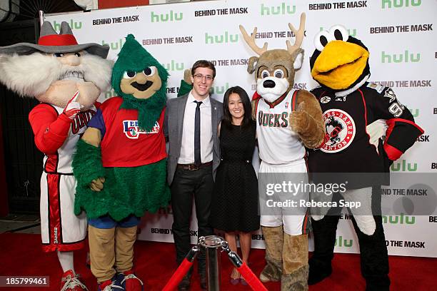 Jon "Jersey" Goldman as UNLV's Hey Reb, Michael Hostetter as Lebanon High School's Rooty the Cedar Tree, director Josh Greenbaum, Head of Development...