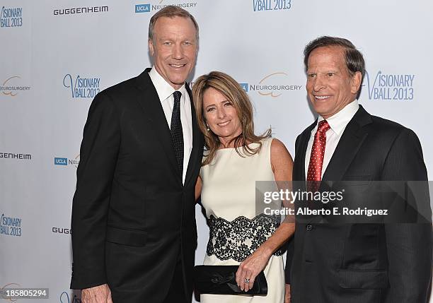 Dr. Neil Martin, Colleen Martin and Dr. Richard Merkin arrive to the 2013 UCLA Neurosurgery Visionary Ball at the Beverly Wilshire Four Seasons Hotel...