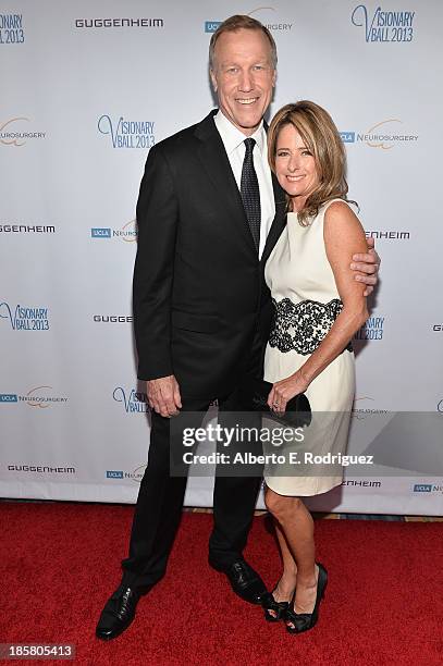 Dr. Neil Martin and wife Colleen Martin arrives to the 2013 UCLA Neurosurgery Visionary Ball at the Beverly Wilshire Four Seasons Hotel on October...