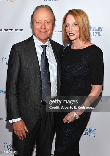 Skip Bronson and Edie Baskin Bronson arrive to the 2013 UCLA Neurosurgery Visionary Ball at the Beverly Wilshire Four Seasons Hotel on October 24,...