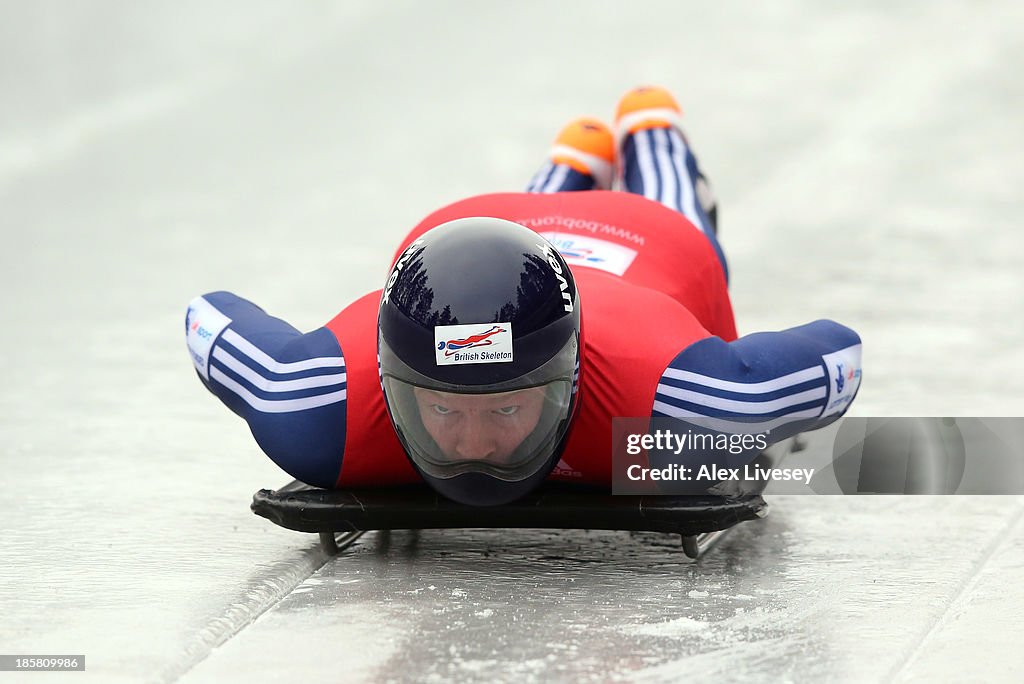 Team GB Skeleton Team Training in Lillehammer