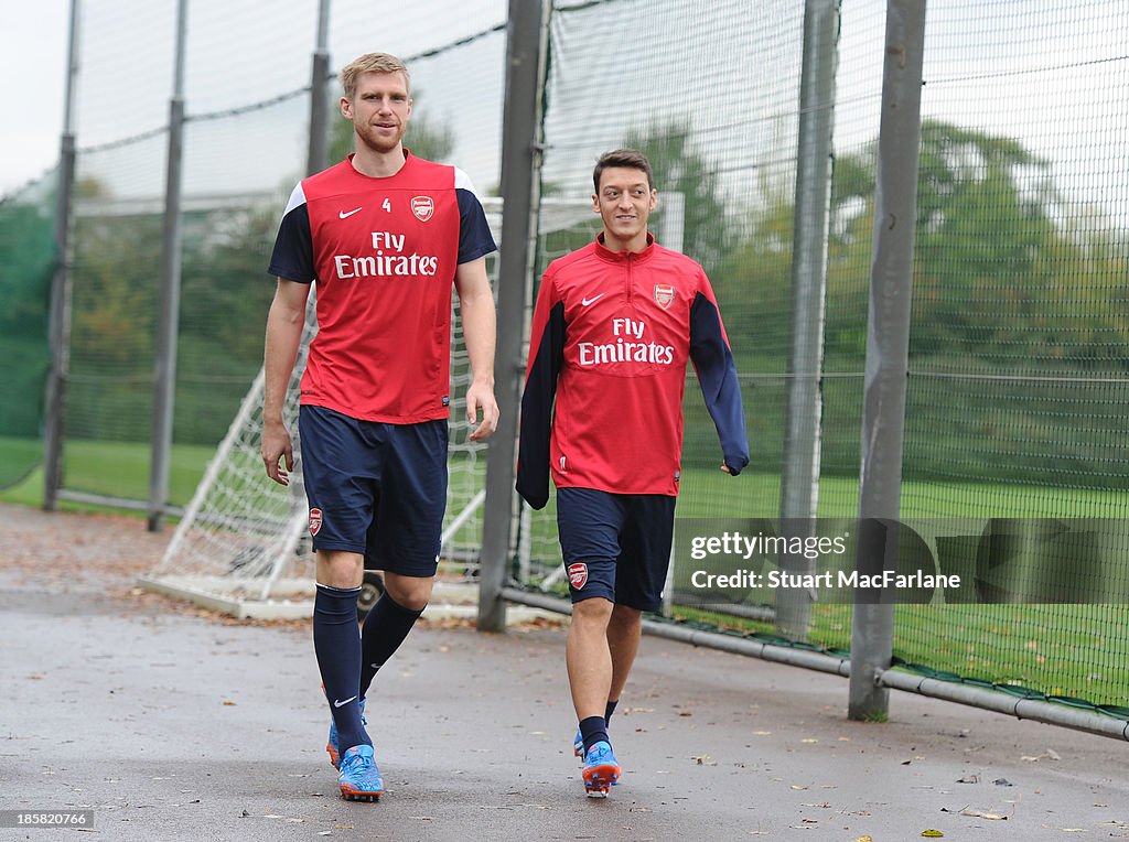 Arsenal FC Training Session