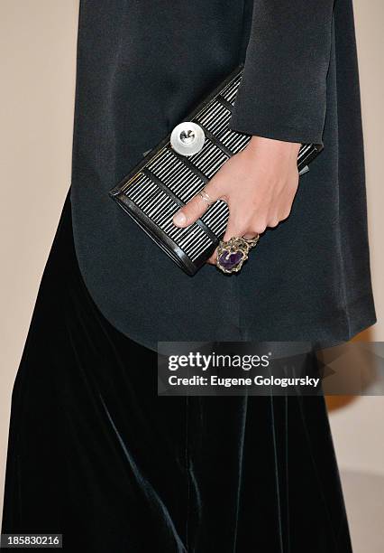 Crystal Renn attends Armani - One Night Only New York at SuperPier on October 24, 2013 in New York City.