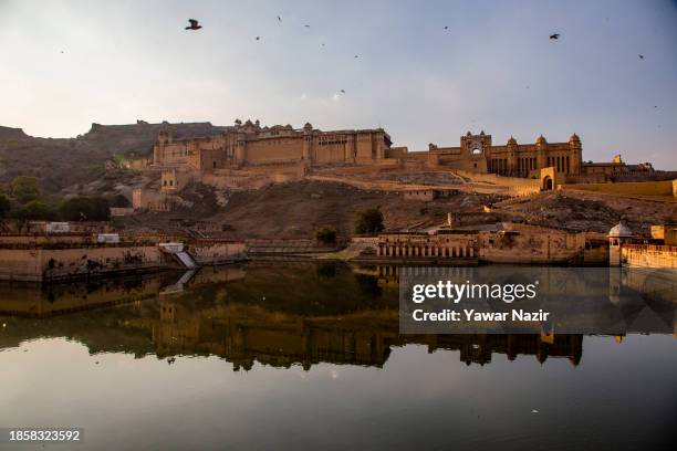 Amer Reth 71 Sheesh Mahal Amer Fort Stock Photos, High-Res Pictures, and Images ...