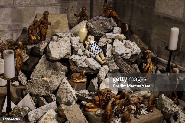 In Bethlehem, the Lutheran Church decided that its Christmas nativity scene this year would be different by placing the symbolic Baby Jesus in a...