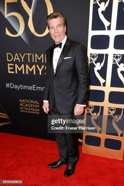 Peter Bergman attends the 50th Daytime Emmy Awards at The Westin Bonaventure Hotel & Suites, Los Angeles on December 15, 2023 in Los Angeles,...