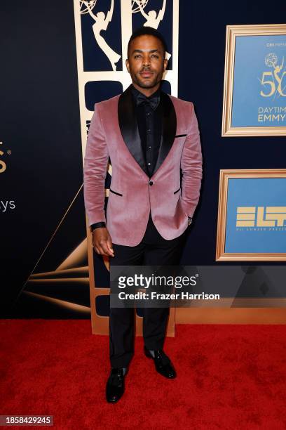 Sean Dominic attends the 50th Daytime Emmy Awards at The Westin Bonaventure Hotel & Suites, Los Angeles on December 15, 2023 in Los Angeles,...