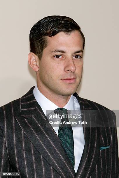 Mark Ronson attends Giorgio Armani One Night Only New York at SuperPier on October 24, 2013 in New York City.