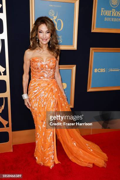 Susan Lucci attends the 50th Daytime Emmy Awards at The Westin Bonaventure Hotel & Suites, Los Angeles on December 15, 2023 in Los Angeles,...