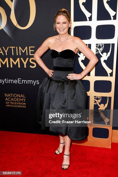 Jennifer Nettles attends the 50th Daytime Emmy Awards at The Westin Bonaventure Hotel & Suites, Los Angeles on December 15, 2023 in Los Angeles,...