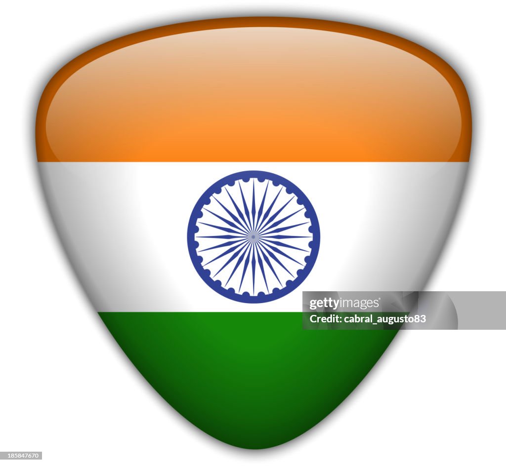 India Using Button India Flag Glossy Button High-Res Vector Graphic - Getty Images