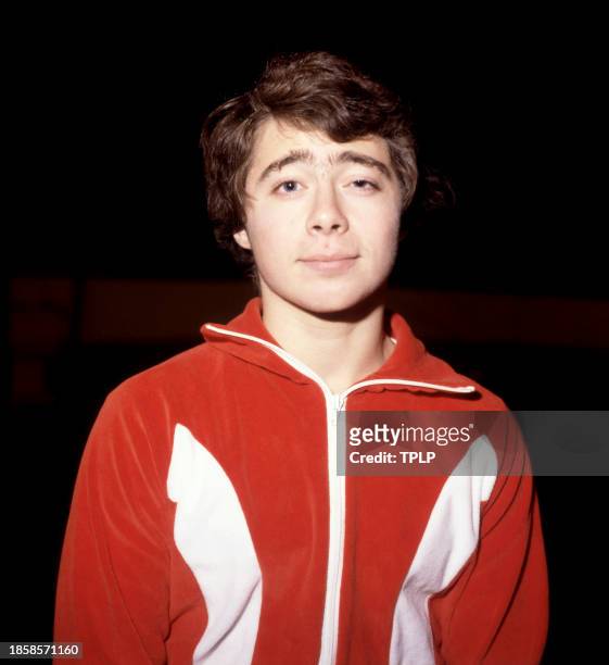Canadian gymnast Marc Epprecht poses for a portrait in London, England, December 4, 1978.