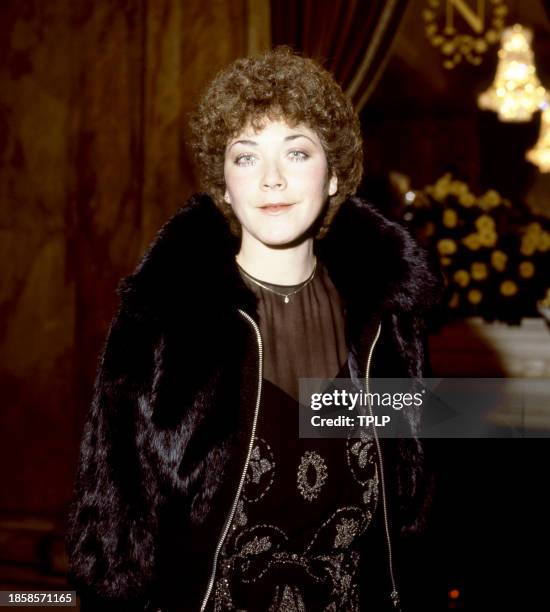 Canadian actress Linda Thorson poses for a portrait at an event in London, England, December 3, 1978.