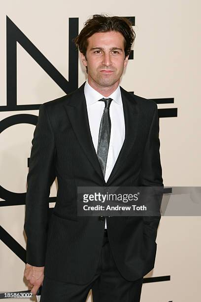 Carlo Mazzoni attends Giorgio Armani - One Night Only New York at SuperPier on October 24, 2013 in New York City.