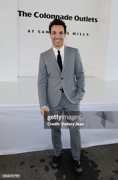 George Kotsiopoulos appears at The Colonnade Outlets at the Sawgrass Mills Tour de Fashion at Sawgrass Mills Mall on October 25, 2013 in Sunrise,...