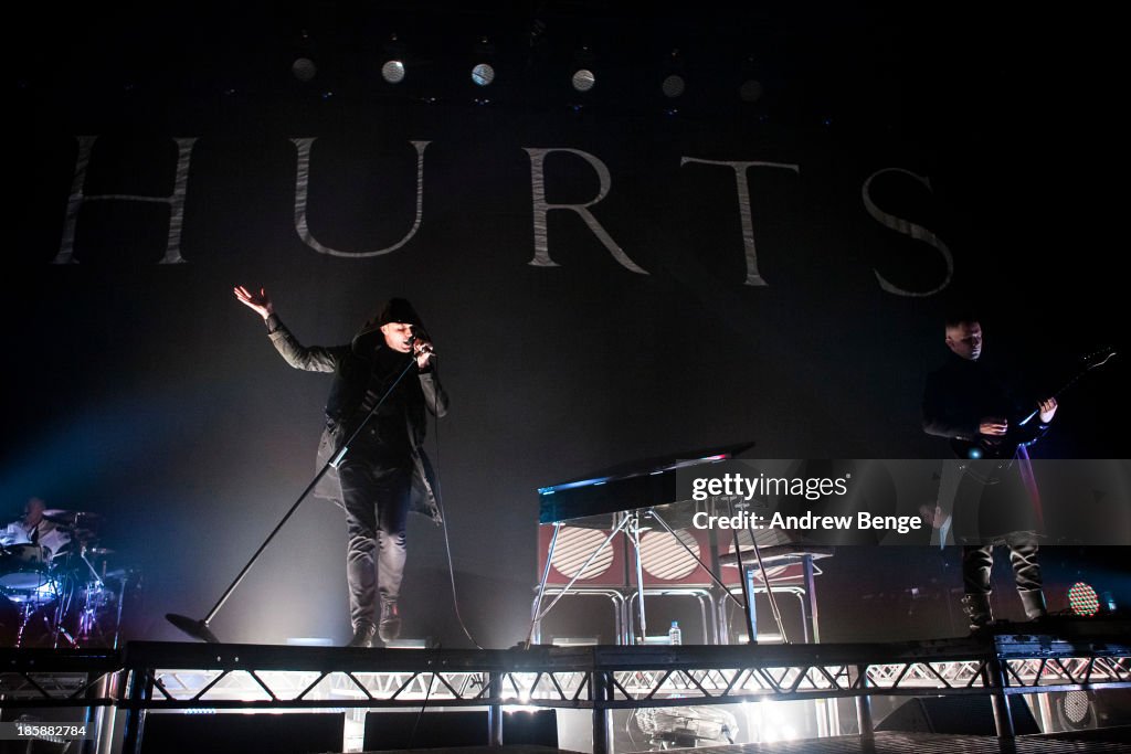 Hurts Perform At O2 Apollo In Manchester