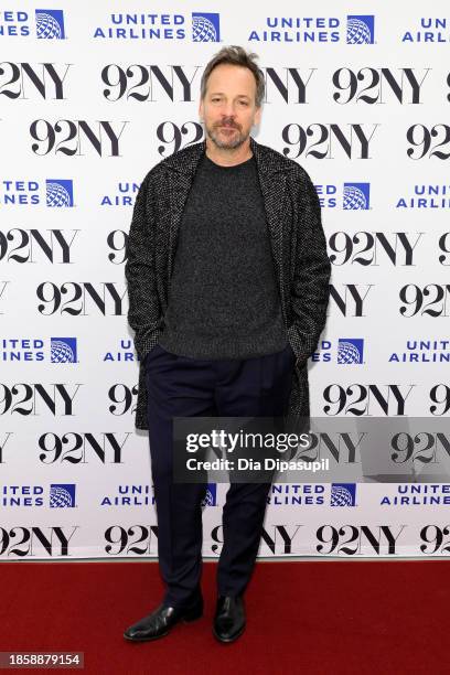 Peter Sarsgaard attends Jessica Chastain, Peter Sarsgaard and Michel Franco in Conversation with Joe Neumaier - "Memory" at 92NY on December 15, 2023...