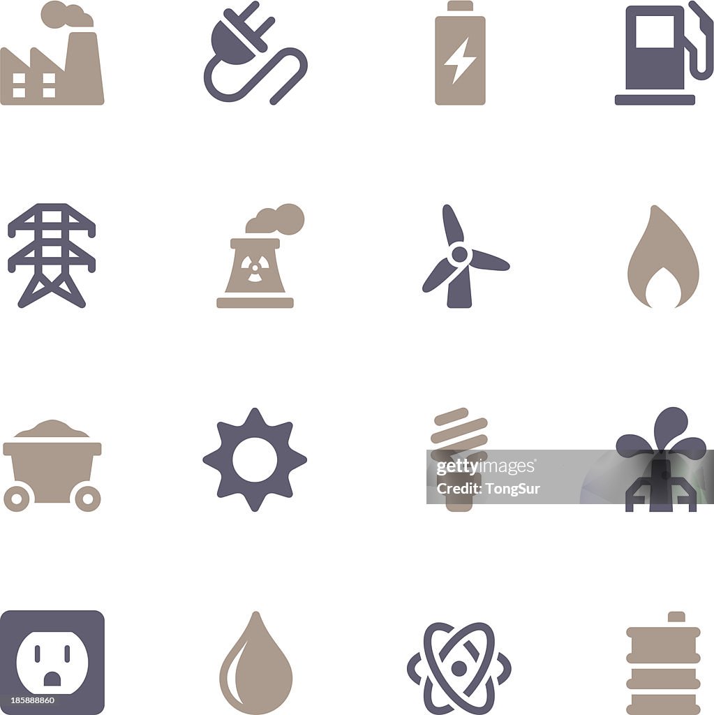 Energy Icons - Color Series