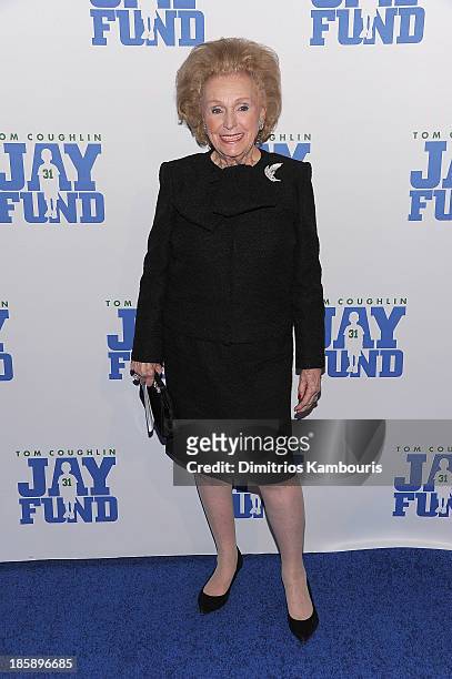 Ann Mara attends the 9th Annual Tom Coughlin Jay Fund "Champions For Children Gala" at Cipriani 42nd Street on October 25, 2013 in New York City.