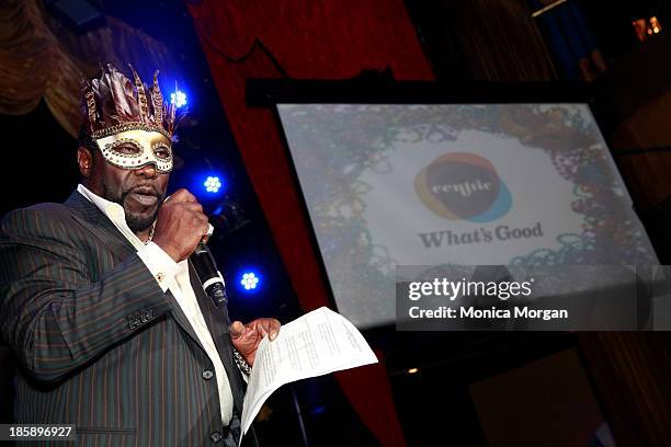 Eddie Levert of the O'Jays attends the O'Jays 8th Annual Celebrity Scholarship Weekend Masquerade Ball at TW Theater on October 25, 2013 in Las...