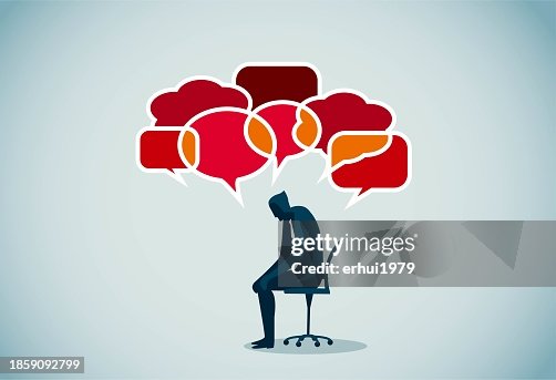 Sad Er Relling Alone Sad Man High-Res Vector Graphic - Getty Images