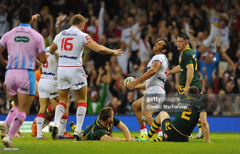 Australia v England - Rugby League World Cup: Group A