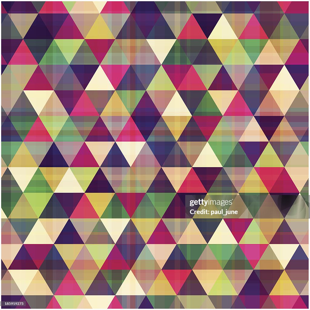 Seamless Triangle Pattern Texture High-Res Vector Graphic - Getty Images