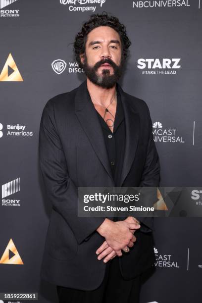 Clayton Cardenas attends NALIP hosts end of year celebration to honor Latino excellence in film and TV at Sunset Room Hollywood on December 15, 2023...