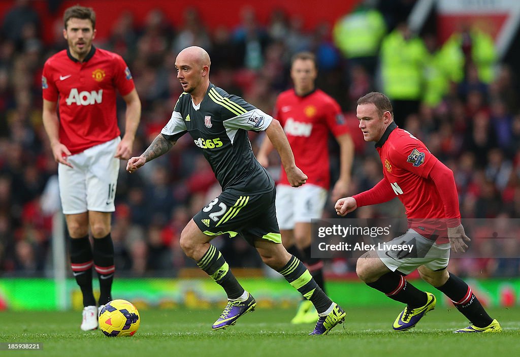 Manchester United v Stoke City - Premier League