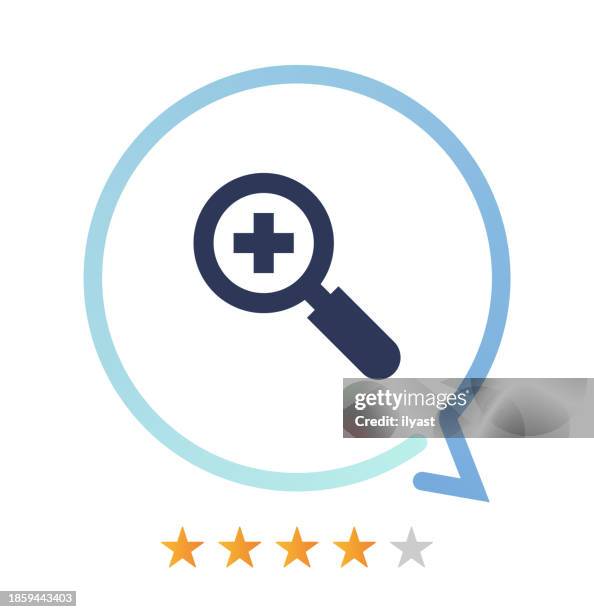 search engine vector icon - content development stock illustrations