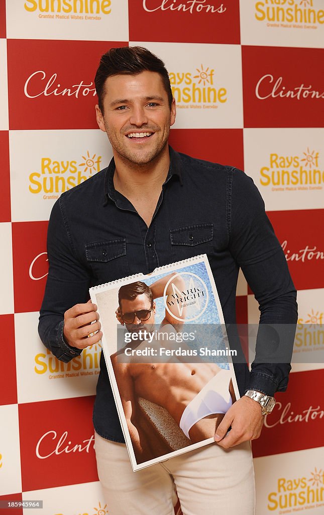 Mark Wright meets fans and signs copies of his 2014 calendar at... News