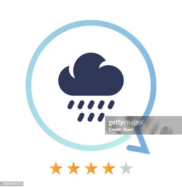 waterproof vector icon - waterproofing stock illustrations