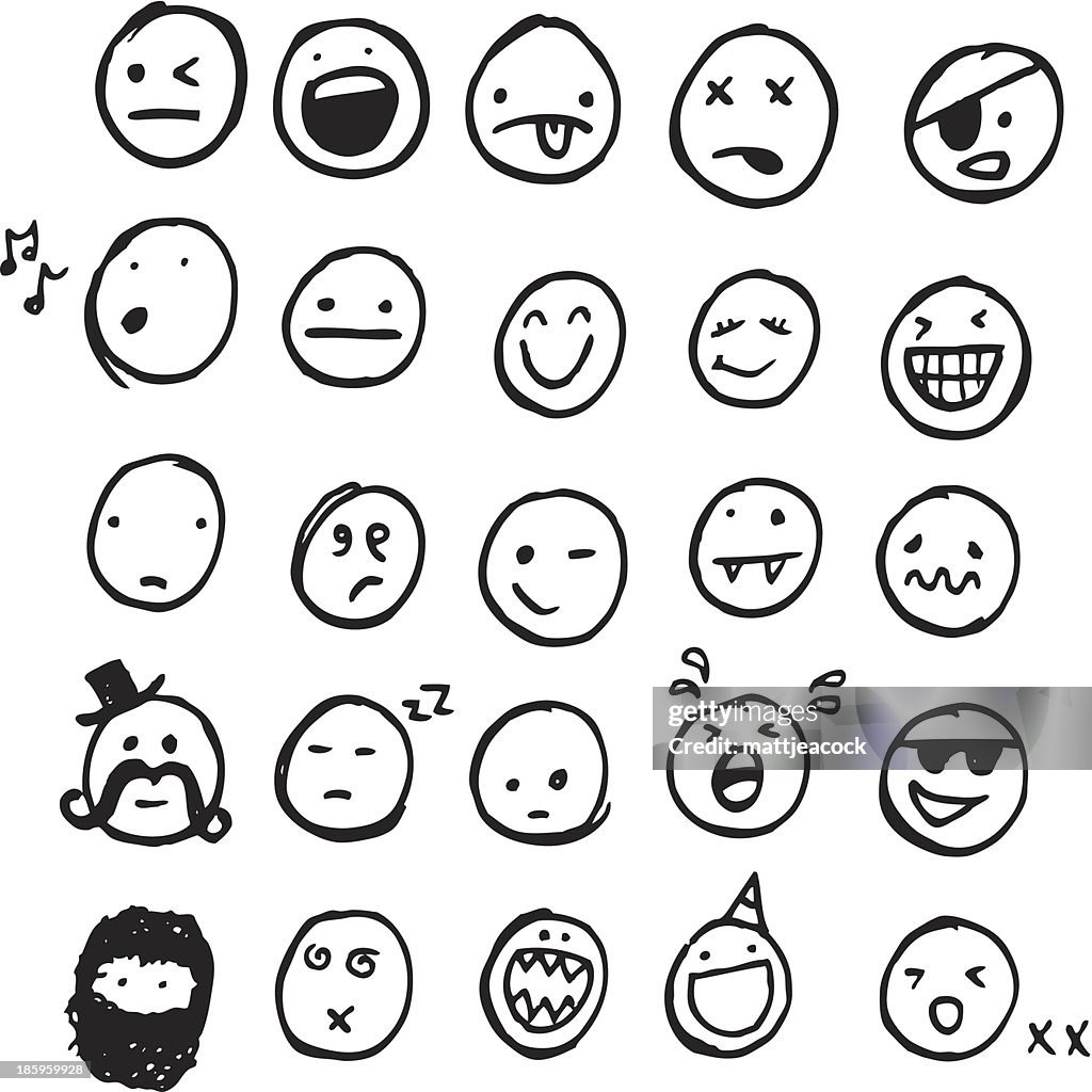Doodle emotions