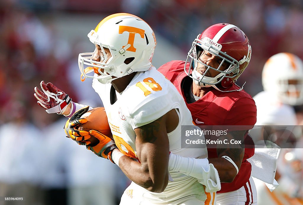 Tennessee v Alabama