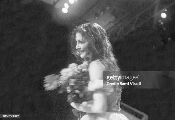 Ballerina Carla Fracci on stage on May 23,1975 in New York, New York.