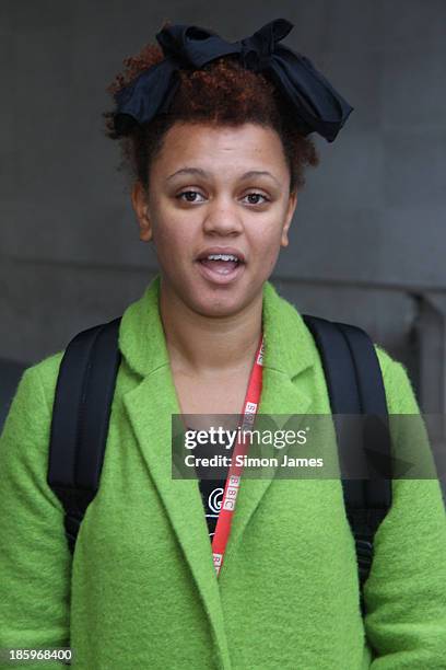 Gemma Cairney sighting on October 26, 2013 in London, England.