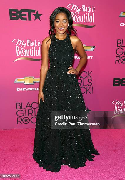 Keke Palmer attends Black Girls Rock! 2013 at New Jersey Performing Arts Center on October 26, 2013 in Newark, New Jersey.