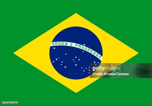 flag of brazil - brasiliens flagga bildbanksfoton och bilder