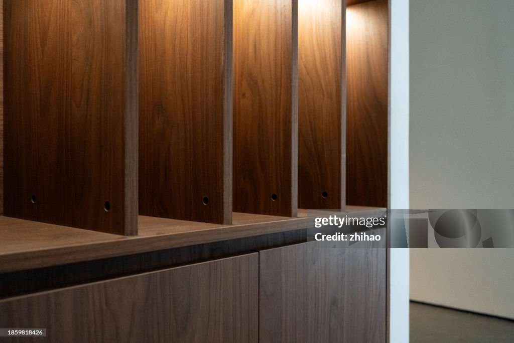 Empty cabinet silhouette