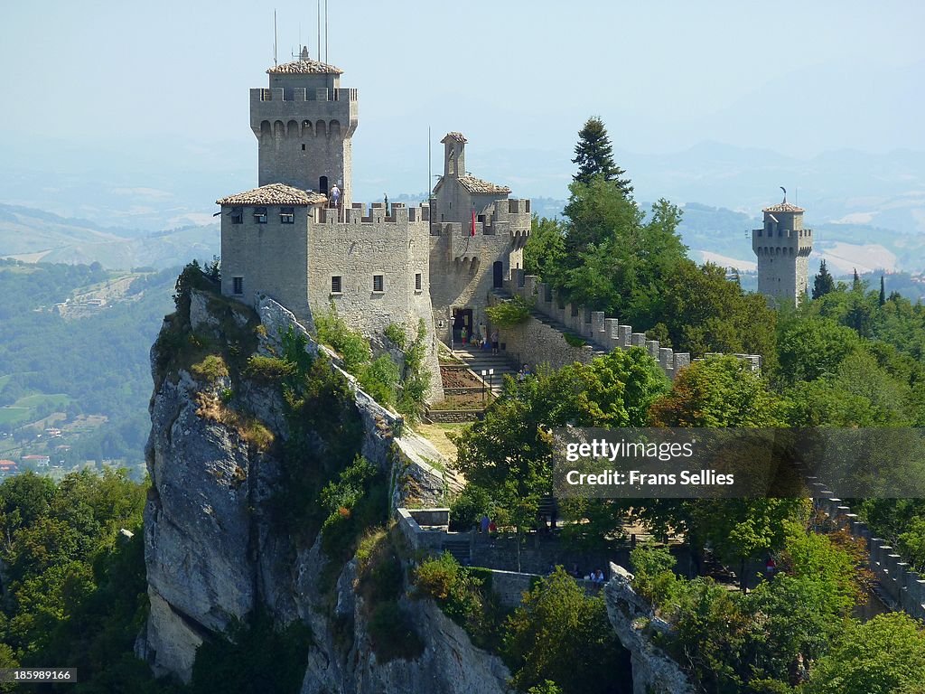 The Cesta tower in San Marino